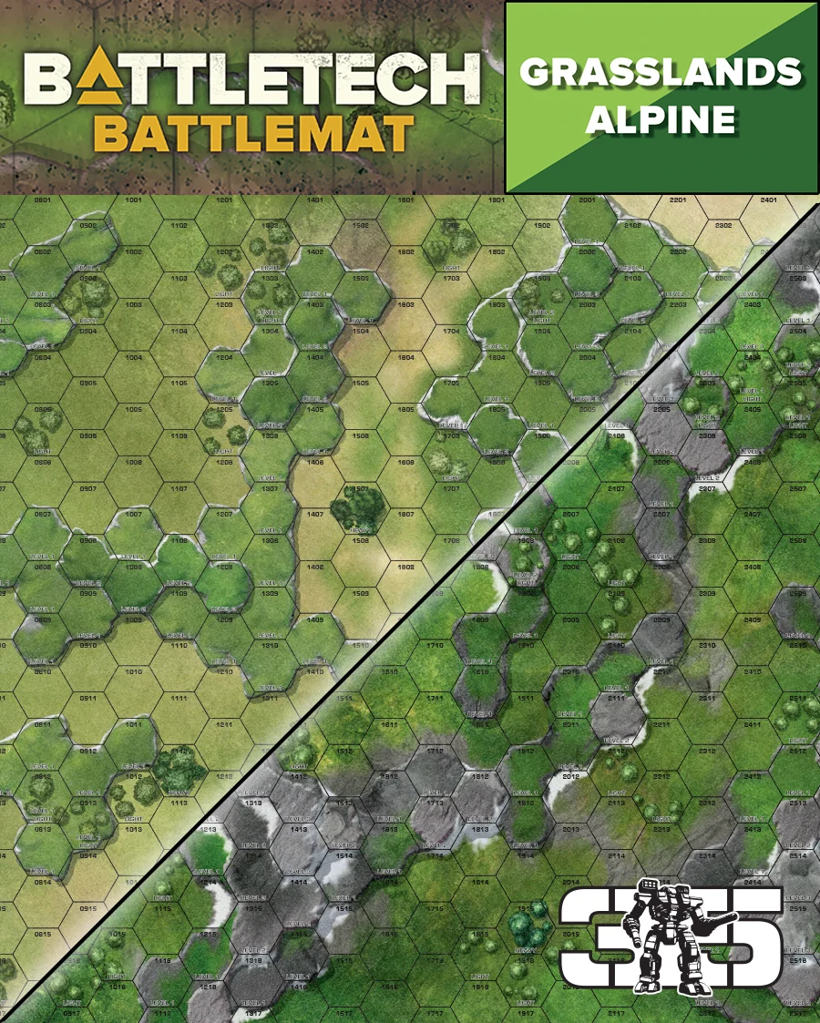 BattleTech: BattleMat (Grasslands) - Image 3