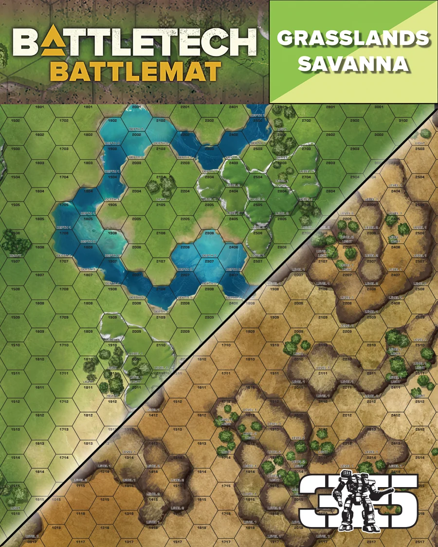 BattleTech: BattleMat (Grasslands) - Image 5