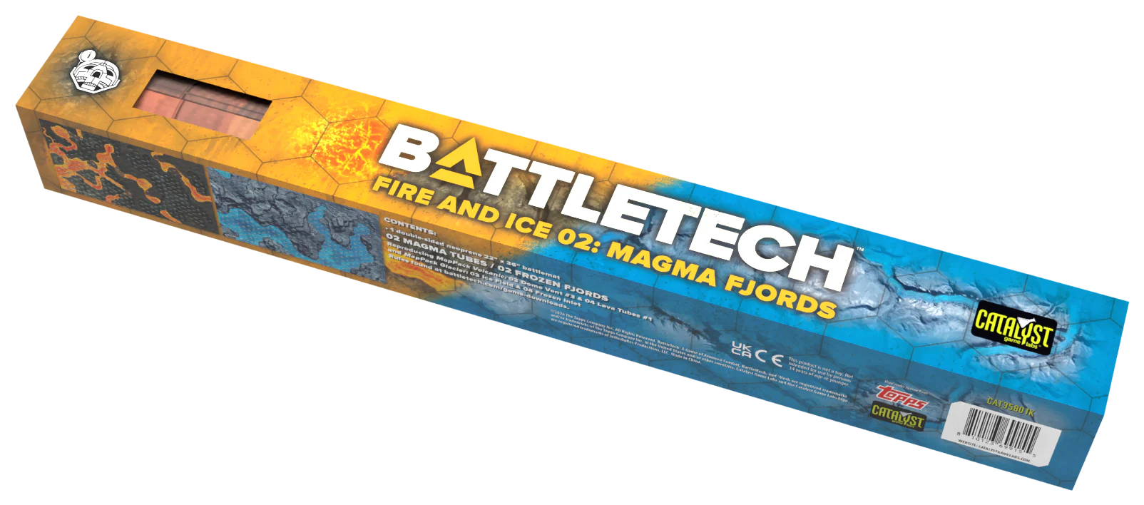 BattleTech: BattleMat: Fire and Ice 02: Magma Fjords