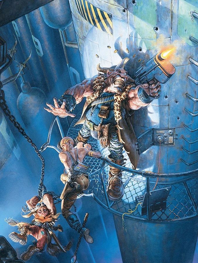 Shadowrun: Art Portfolio Vol. 1 - Image 4